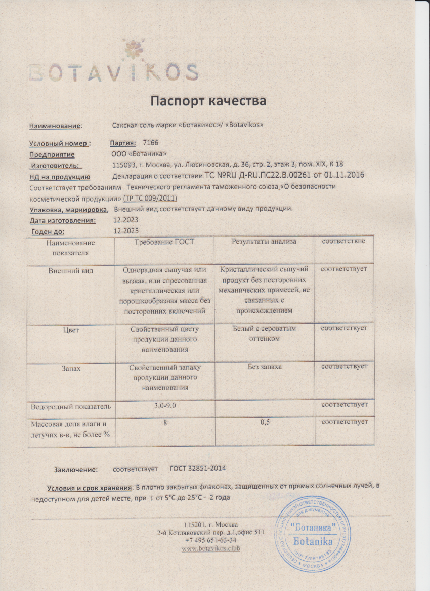 Паспорт №122023